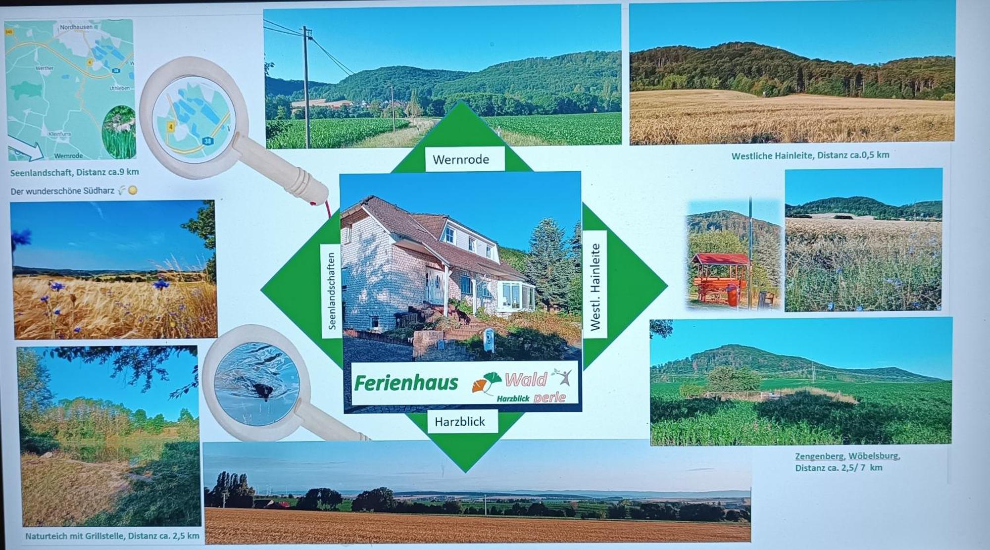 Ferienhaus Waldperle Harzblick Wernrode Exteriör bild